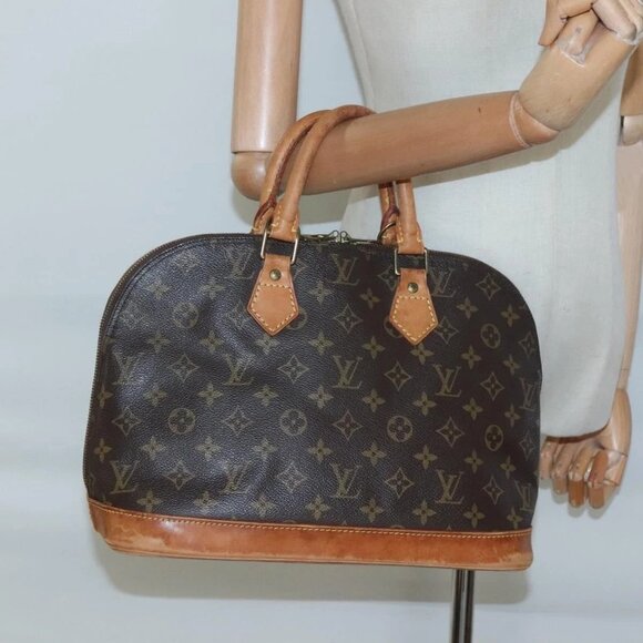 LOUIS VUITTON Monogram Alma Hand Bag M51130 LV Auth - Picture 1 of 15